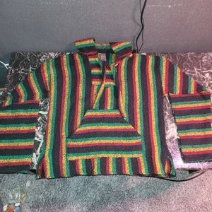 Unisex "Drug Rug" Poncho